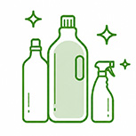 Icon für Reinigungschemie und Zubehör im CENTUS Prime Shop