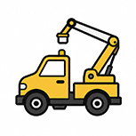 Icon für Fahrzeuge und Mietmaschinen im CENTUS Prime Shop